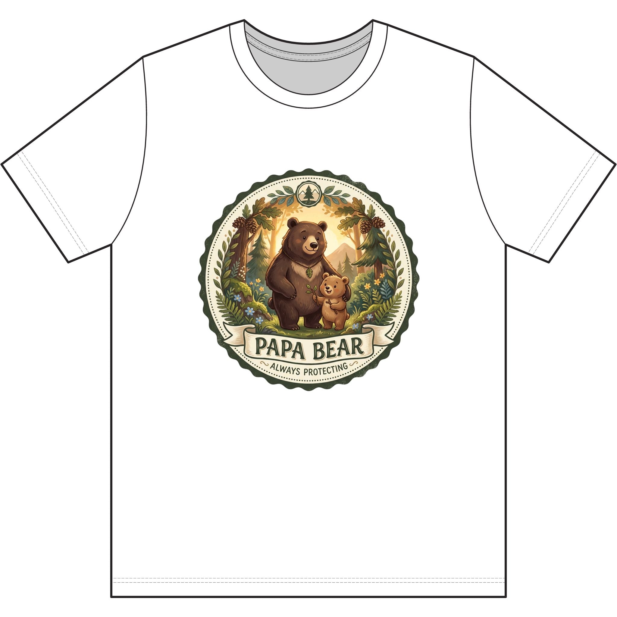 Papa Bear T-Shirt