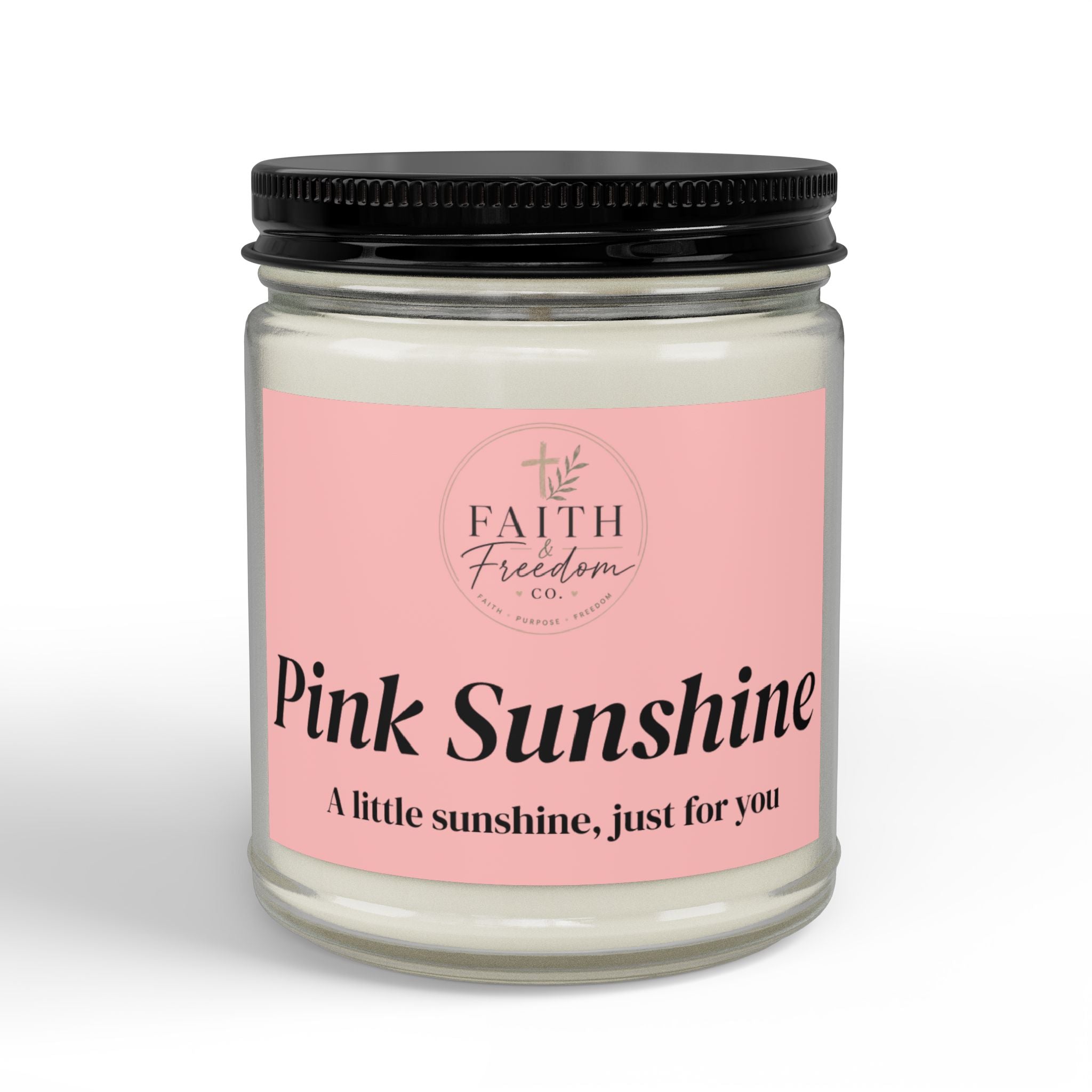 Pink Sunshine Soy Candle