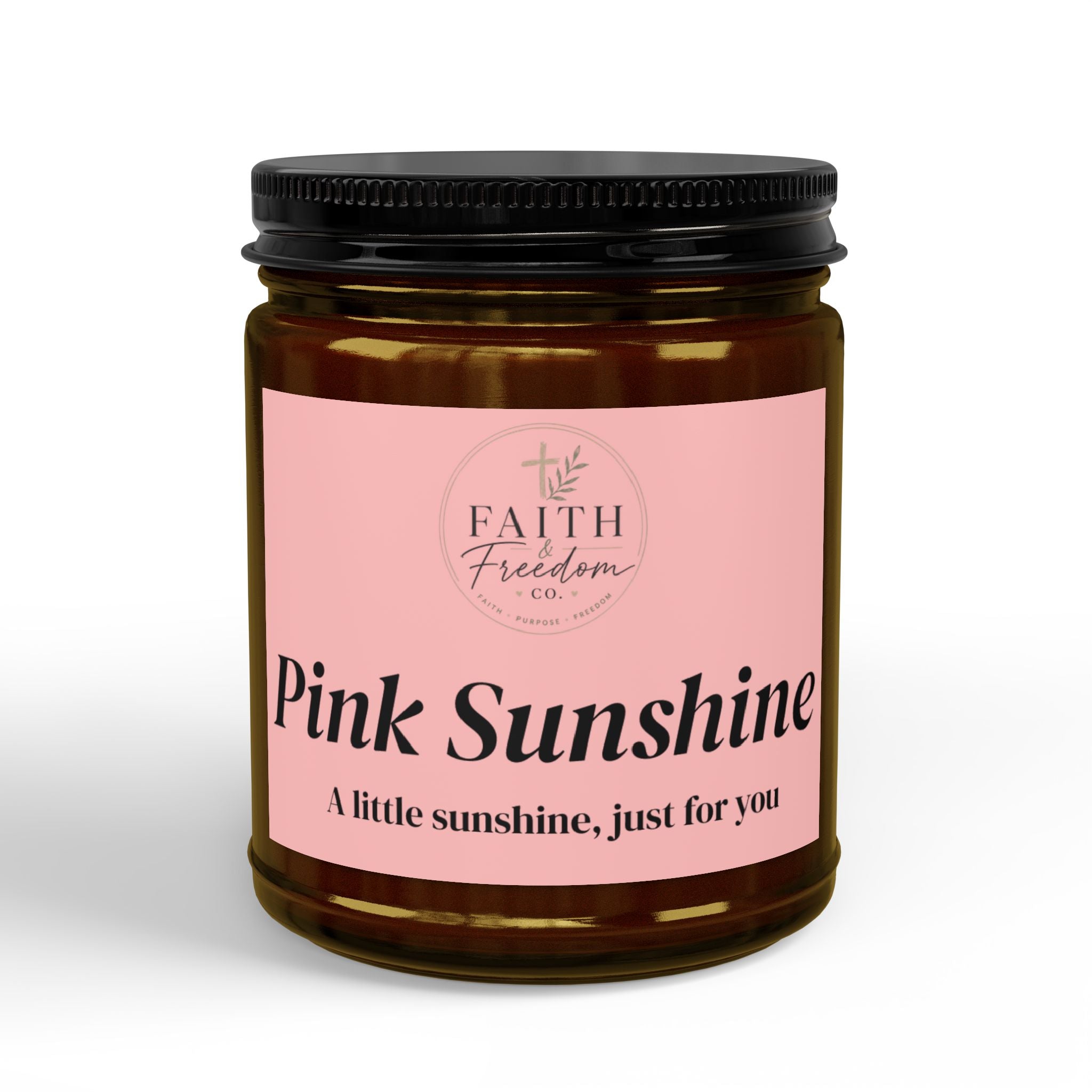 Pink Sunshine Soy Candle