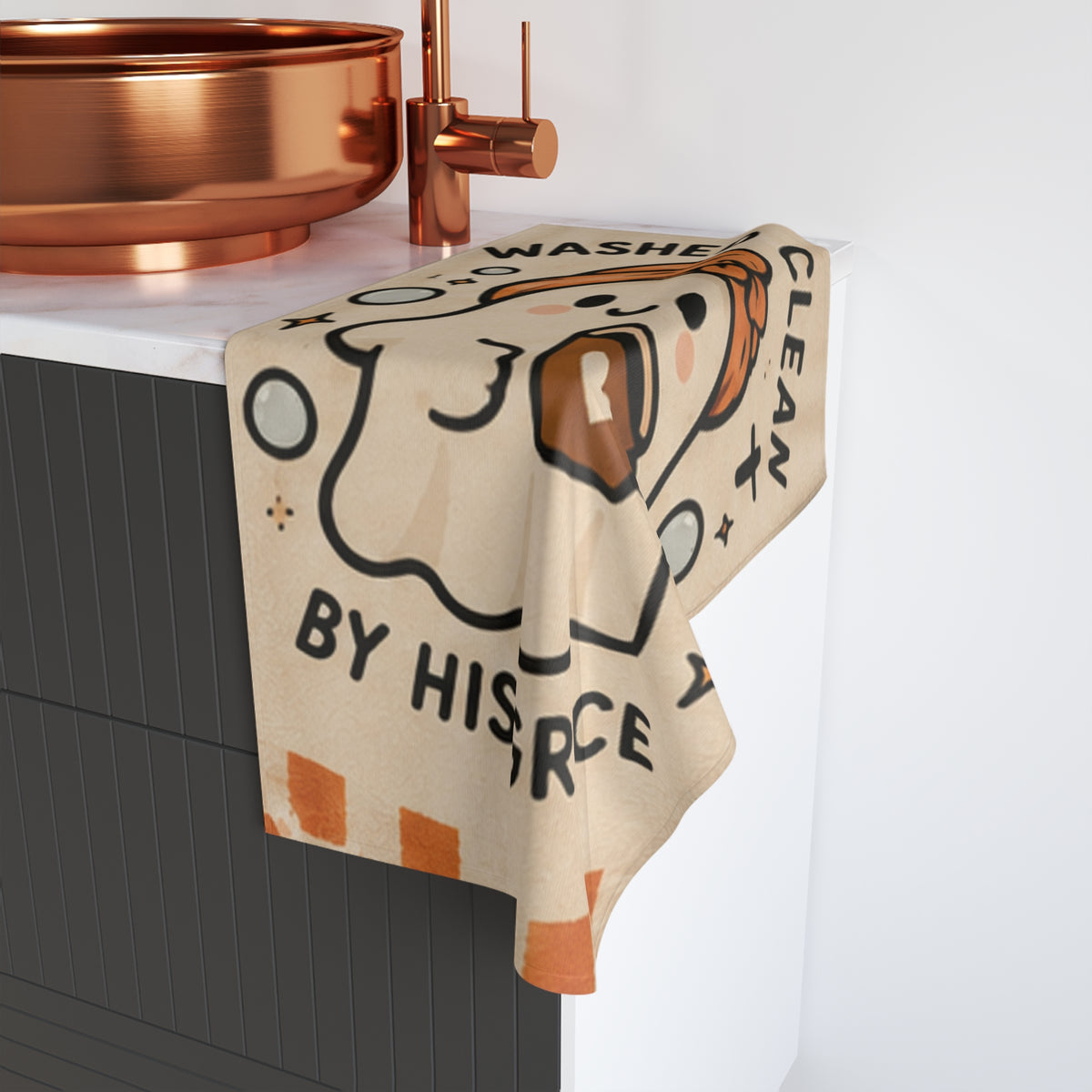 Washed Clean Hand Towel