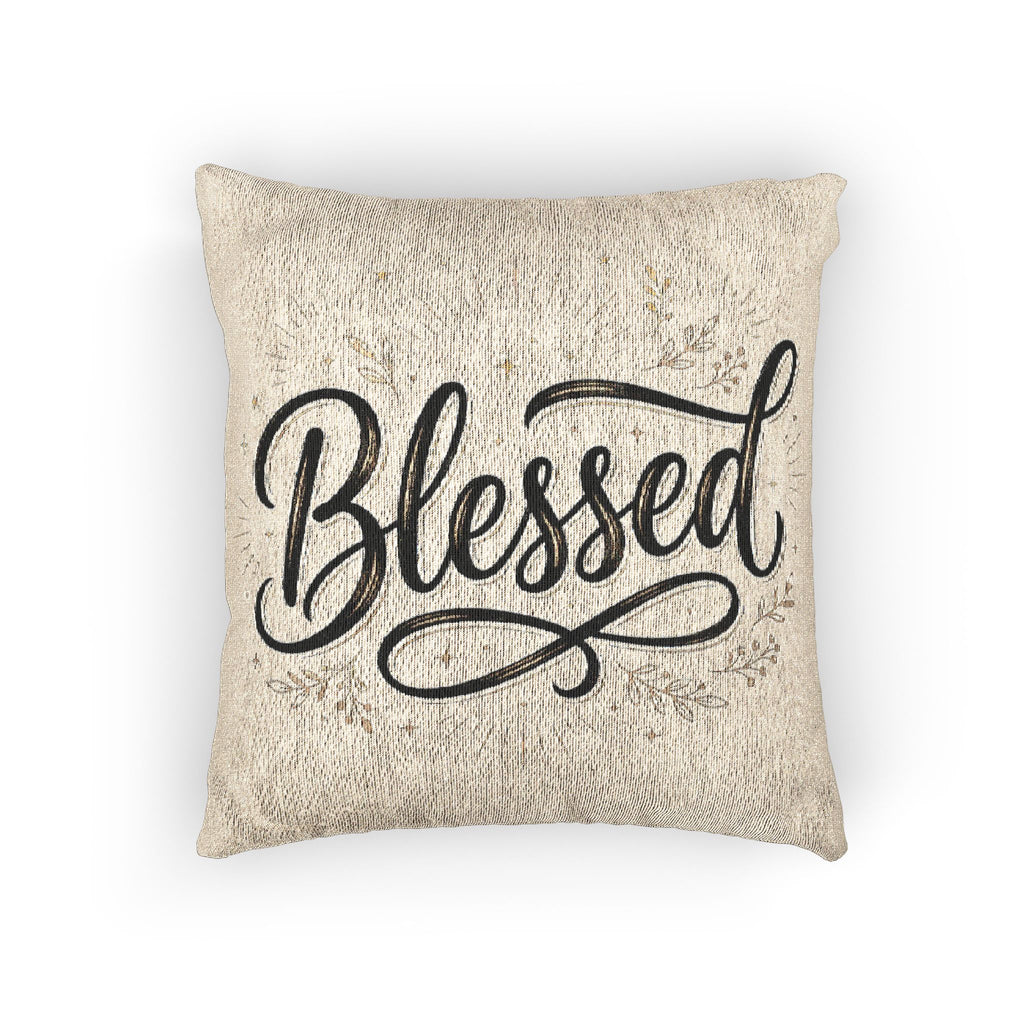 Blessed Woven Pillow