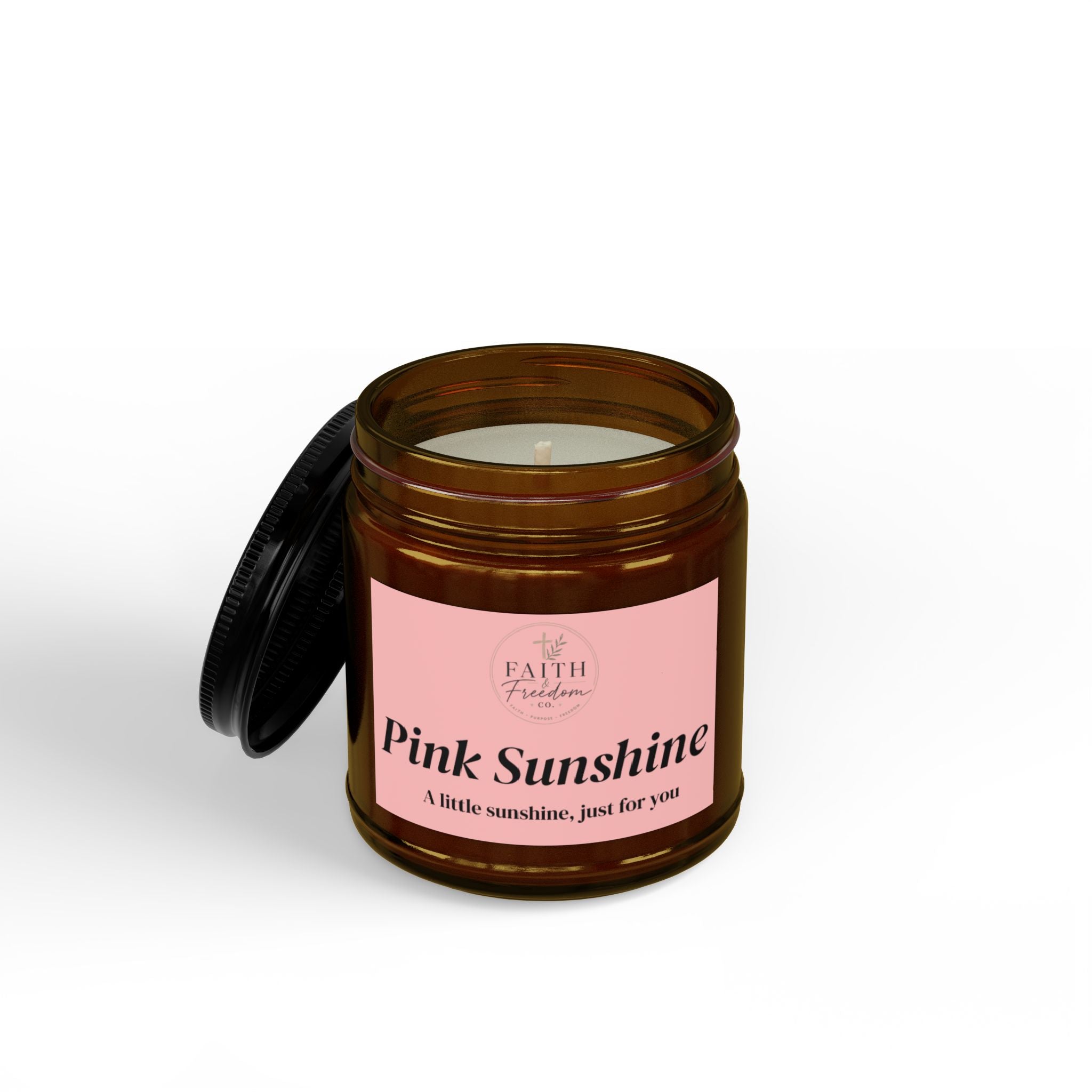 Pink Sunshine Soy Candle