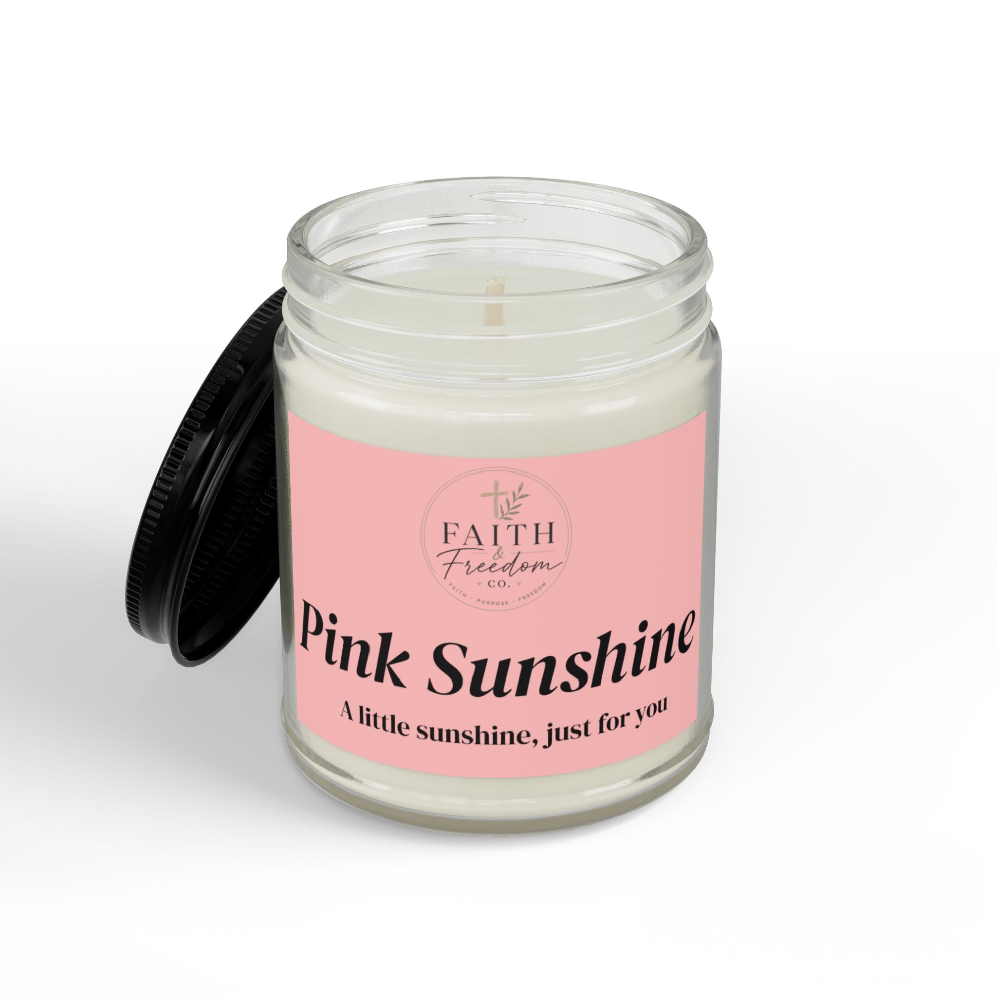 Pink Sunshine Soy Candle