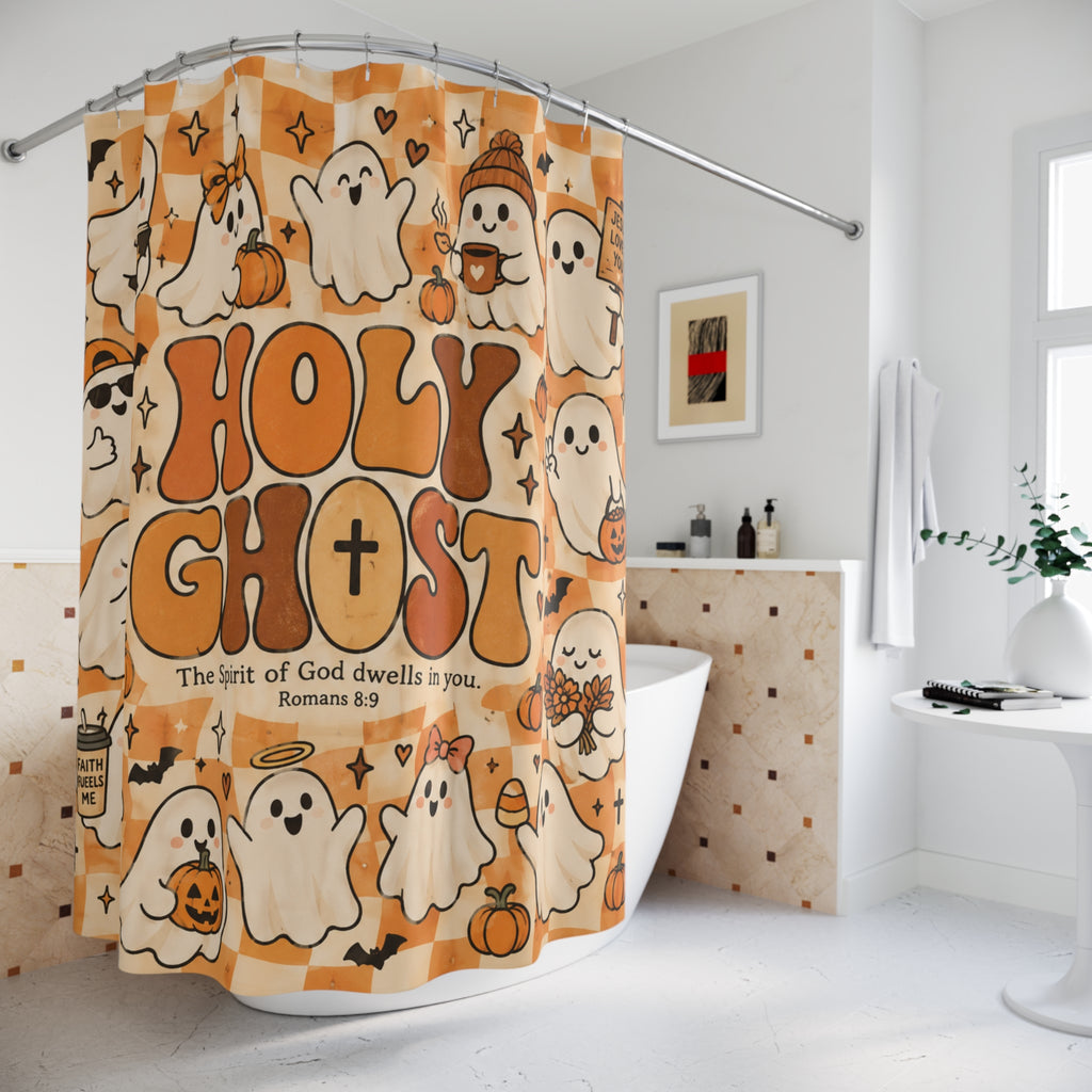 Holy Ghost Shower Curtain