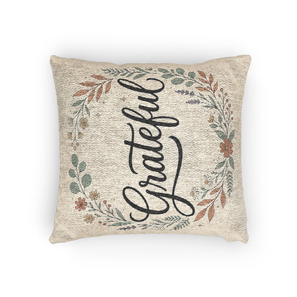 Grateful Woven Pillow
