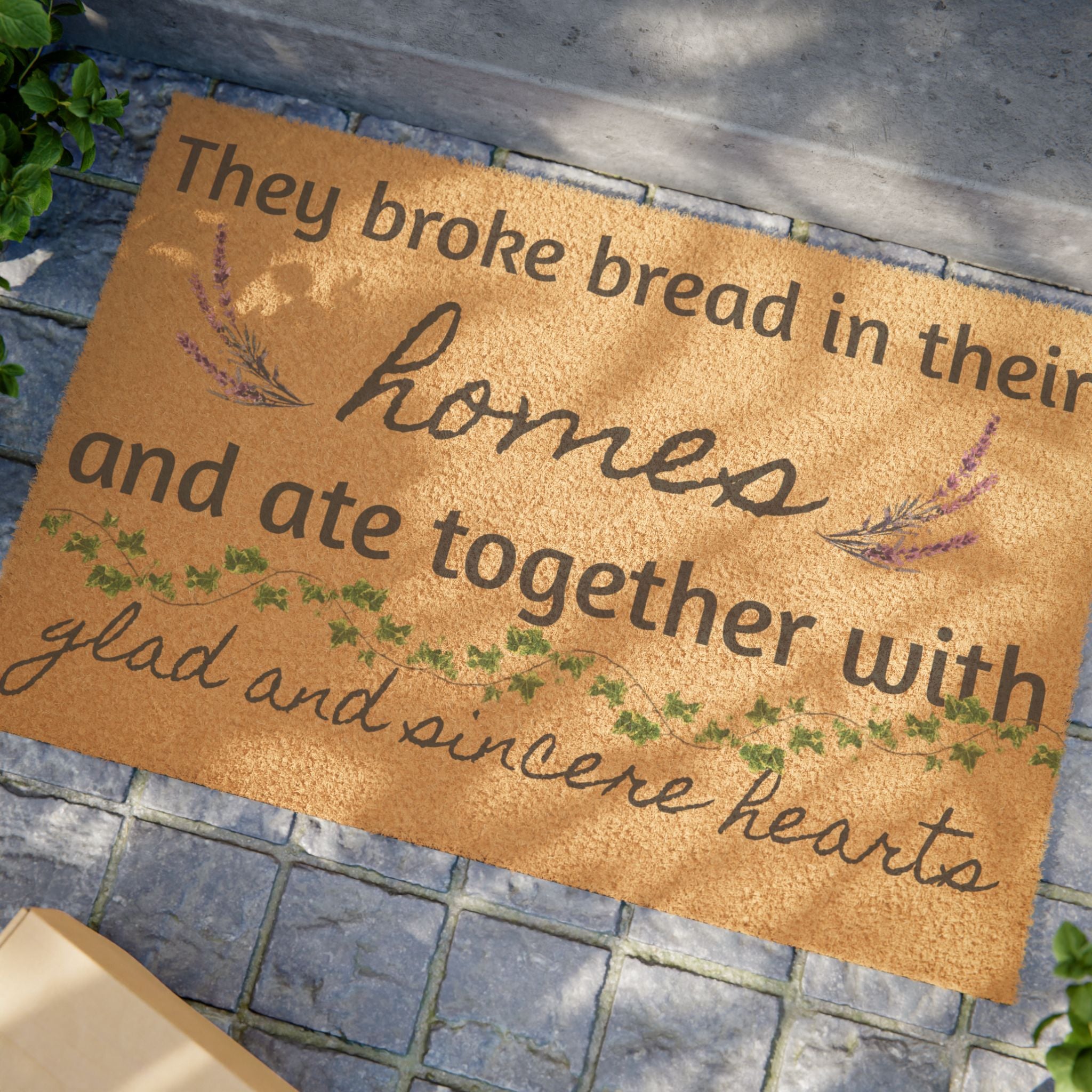 Bible Verse Doormat
