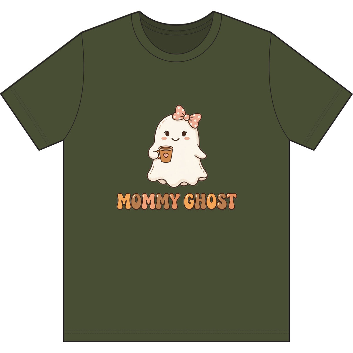 Mommy Ghost Adult T-Shirt