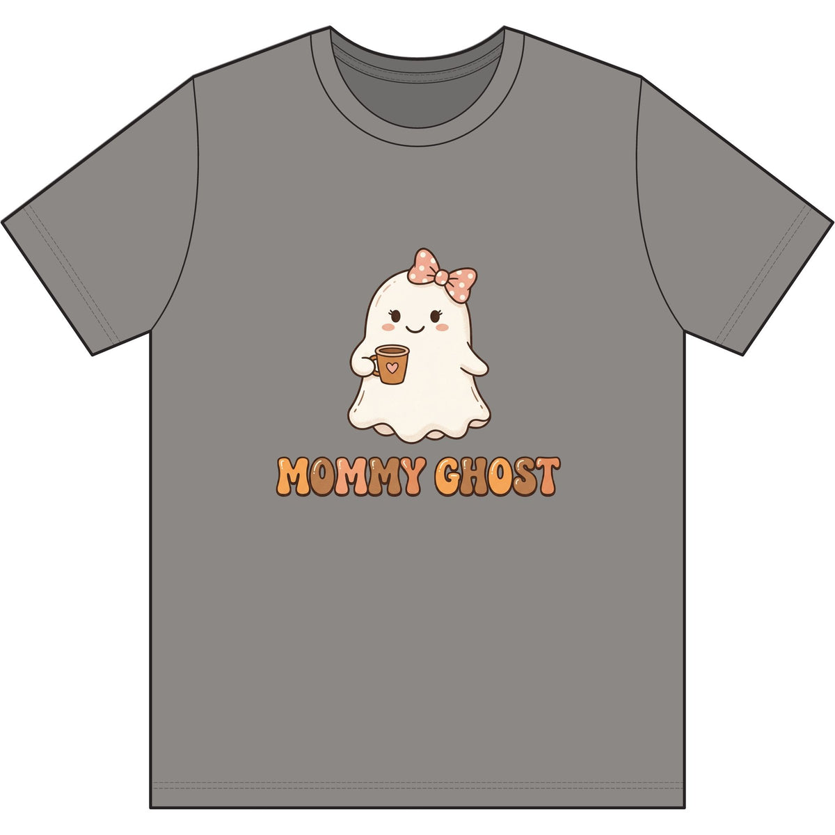 Mommy Ghost Adult T-Shirt