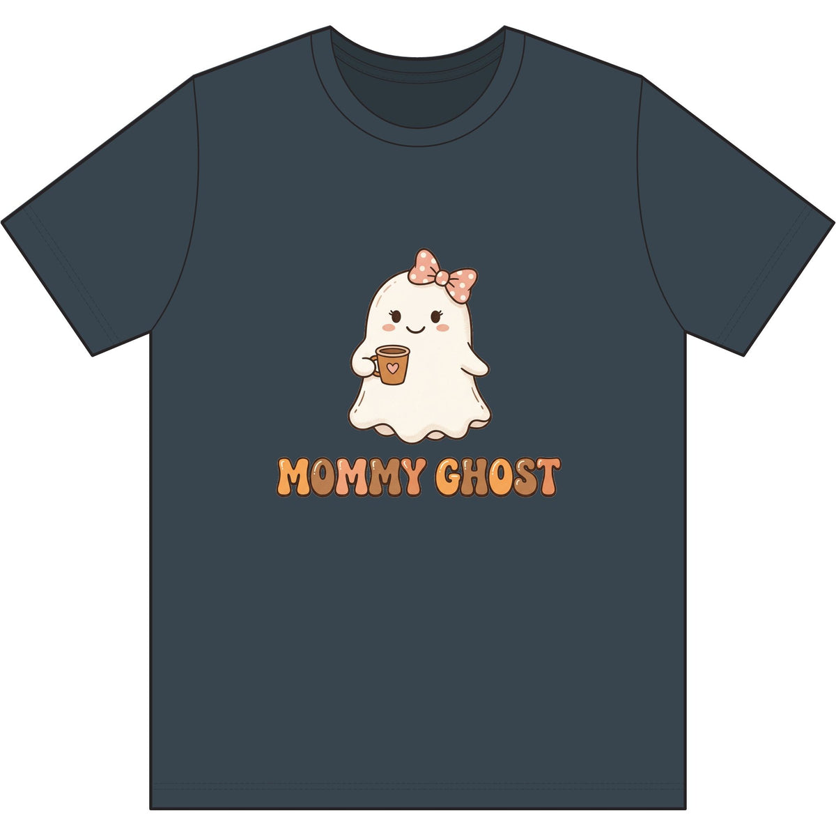 Mommy Ghost Adult T-Shirt
