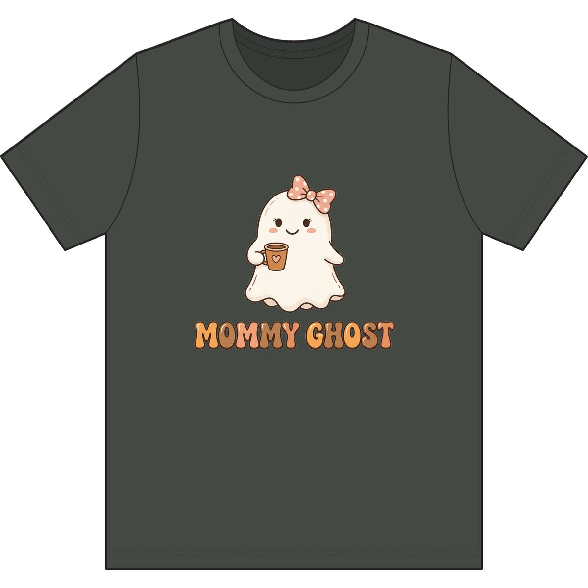 Mommy Ghost Adult T-Shirt
