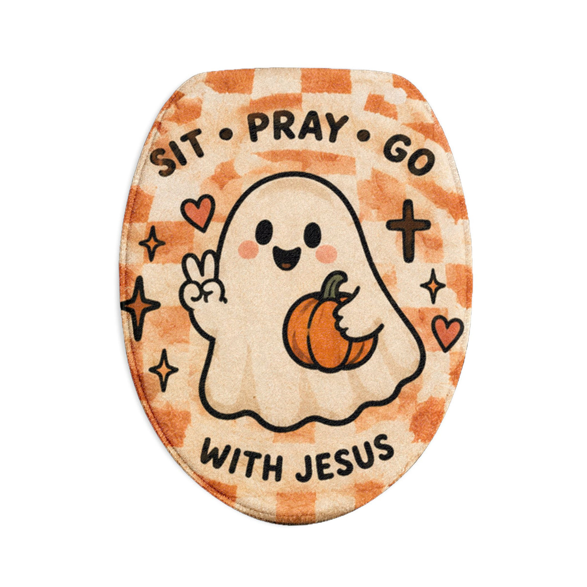 Jesus Ghost 3 Piece Bathroom Set