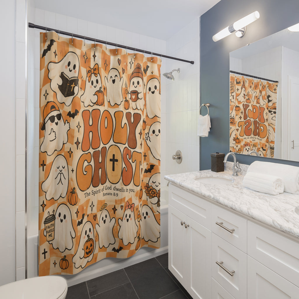 Holy Ghost Shower Curtain