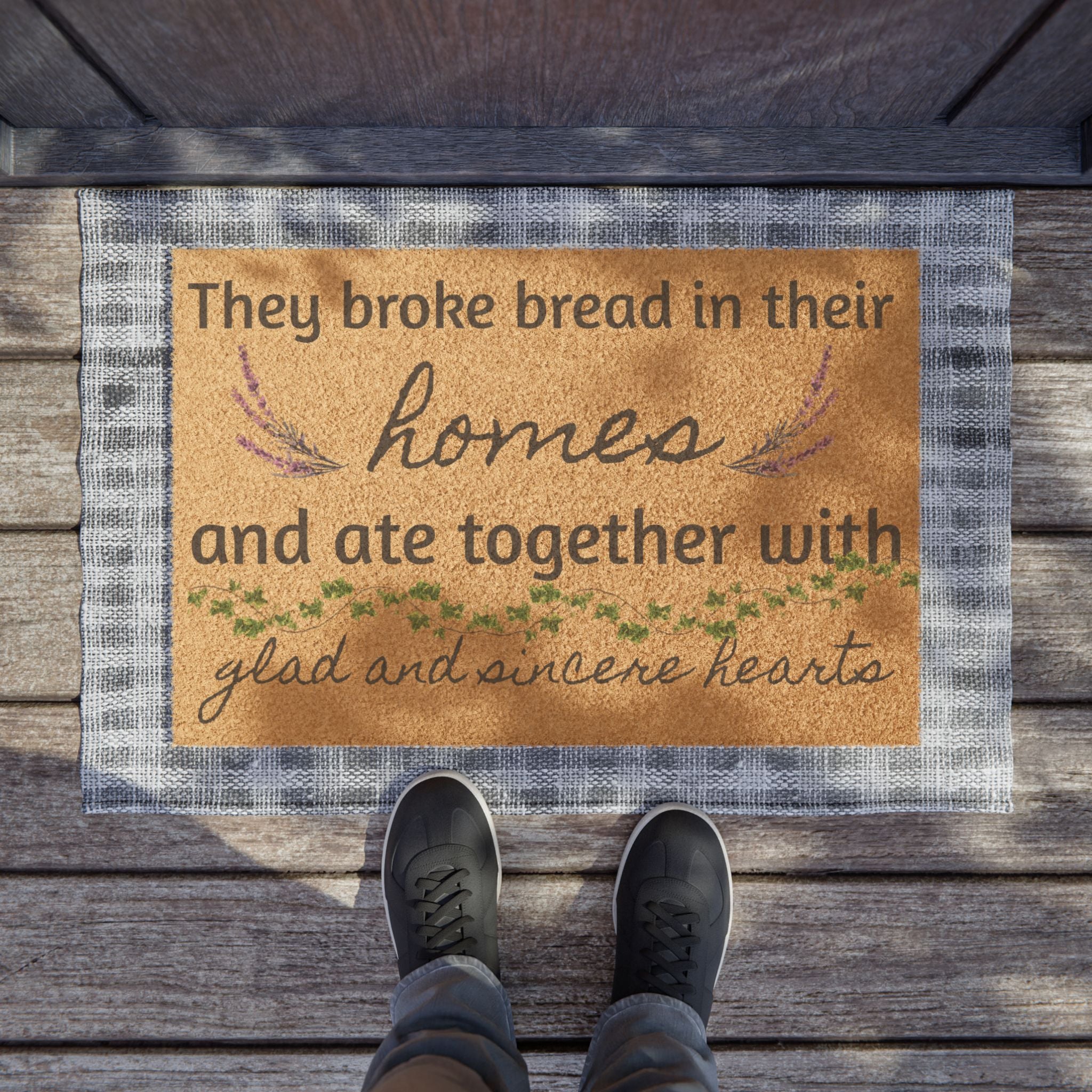 Bible Verse Doormat