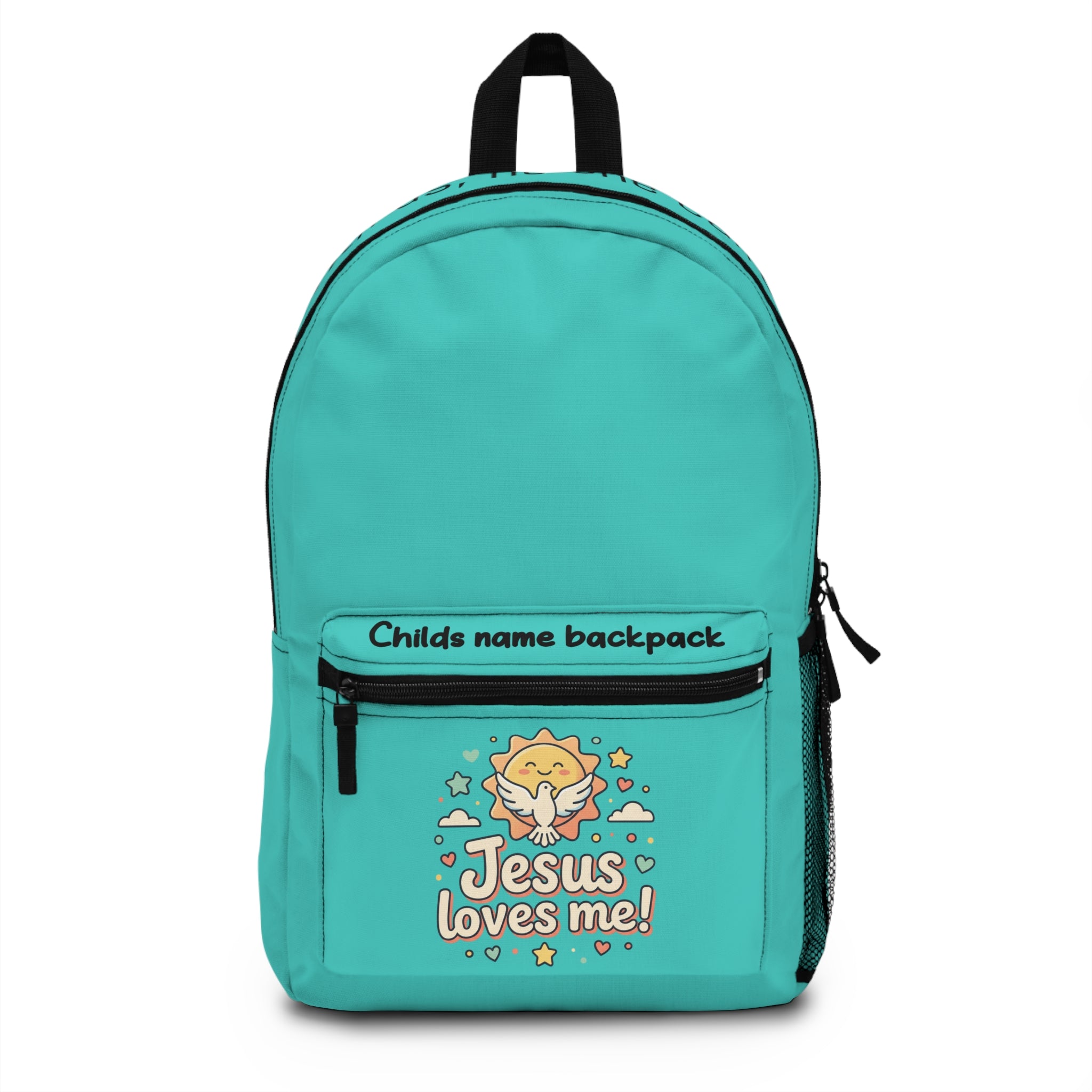Jesus Loves Me Kids Backpack