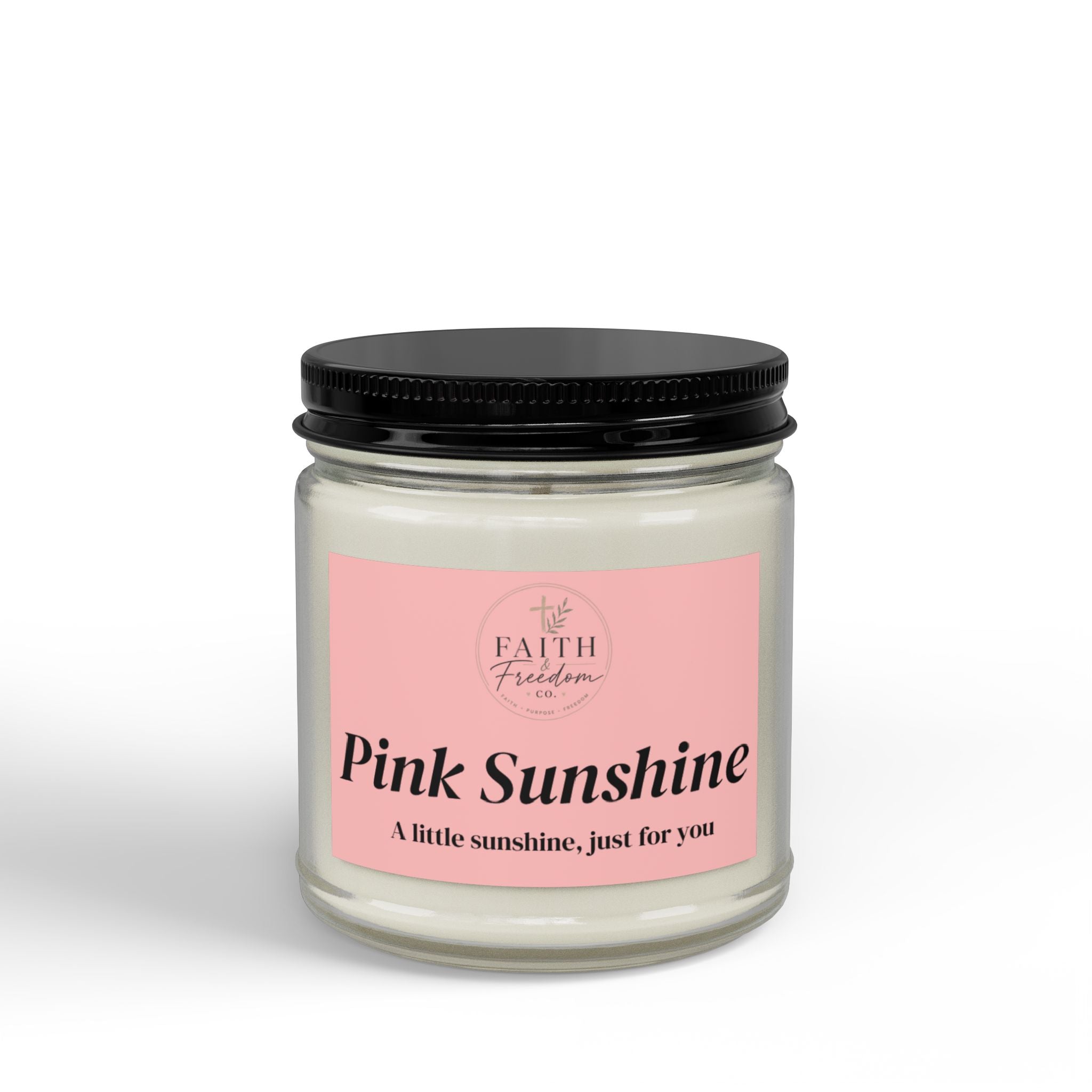 Pink Sunshine Soy Candle