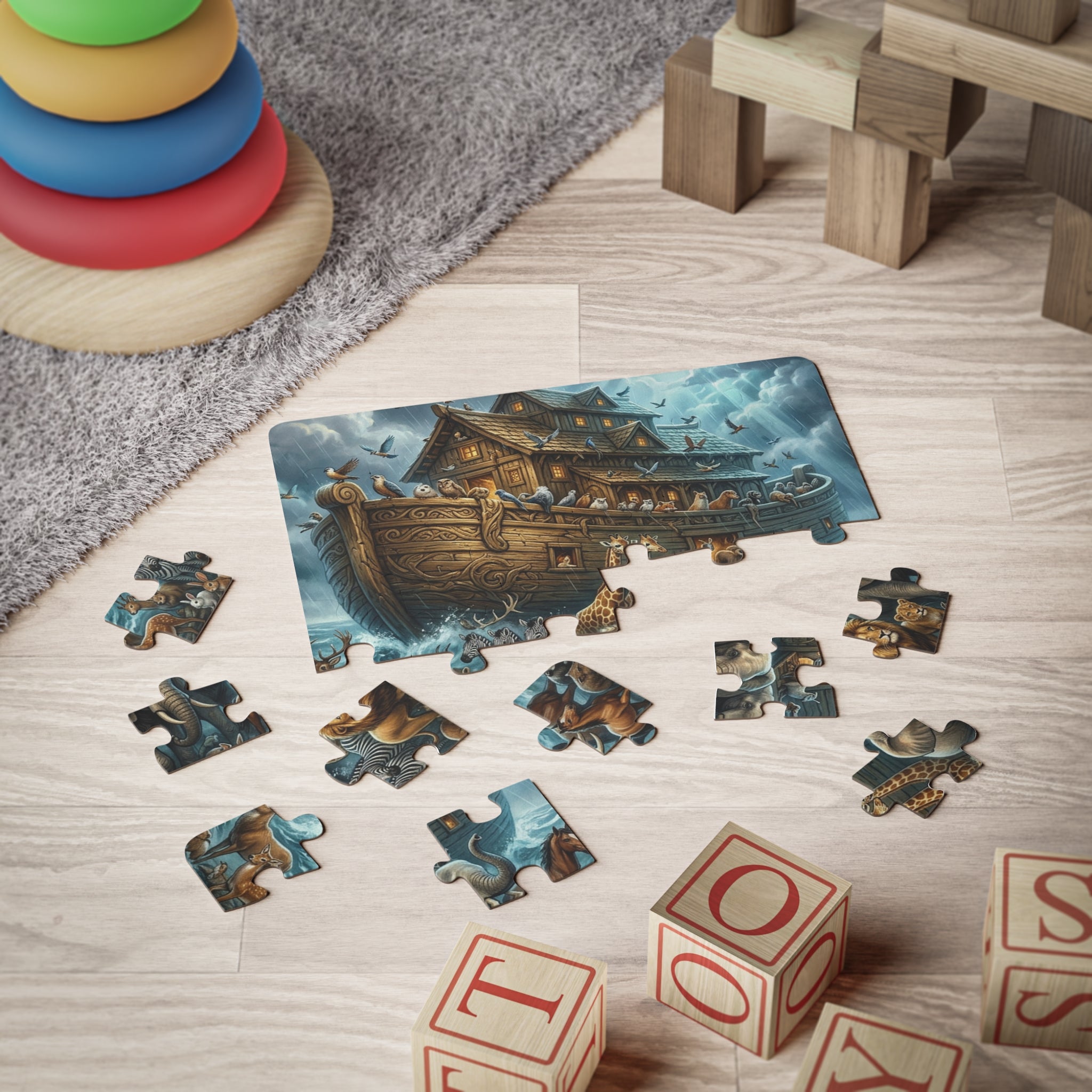 Noah and the Flood Puzzle 30 Piece