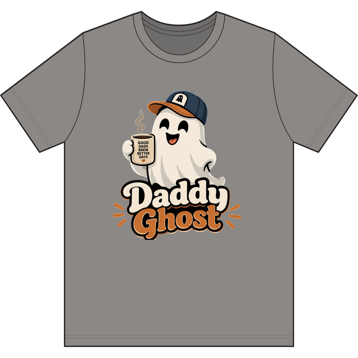 Daddy Ghost Adult T-Shirt