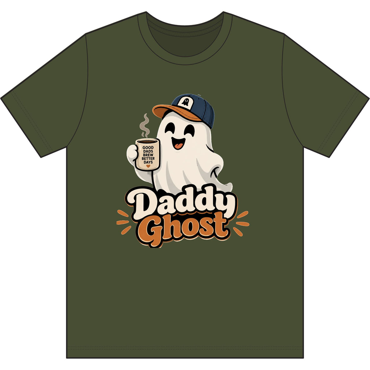 Daddy Ghost Adult T-Shirt