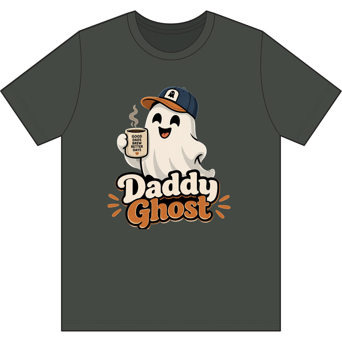 Daddy Ghost Adult T-Shirt