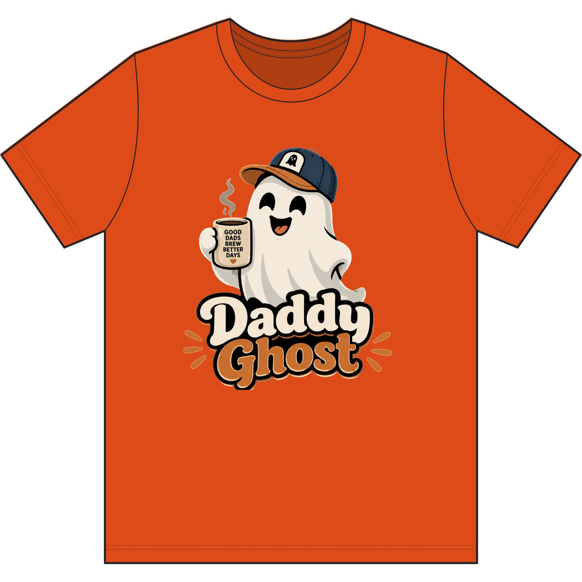 Daddy Ghost Adult T-Shirt