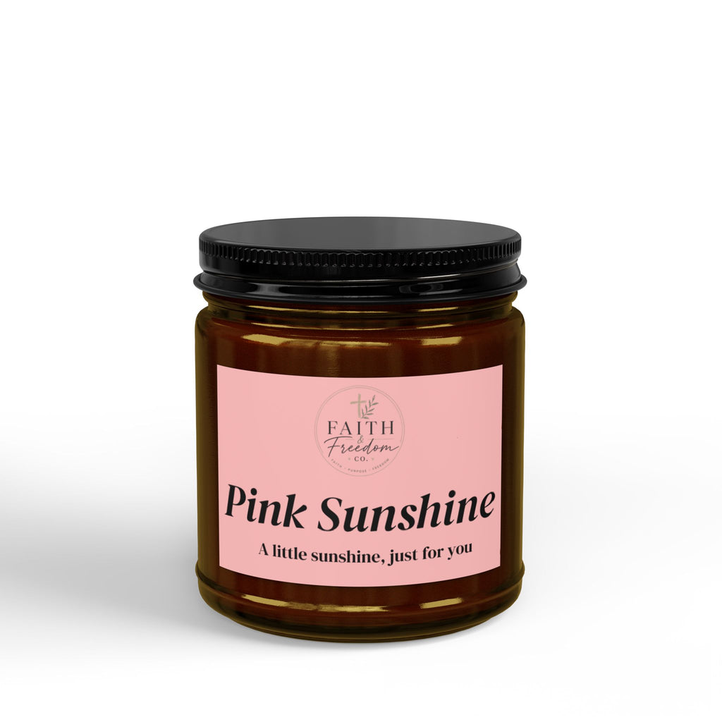 Pink Sunshine Soy Candle