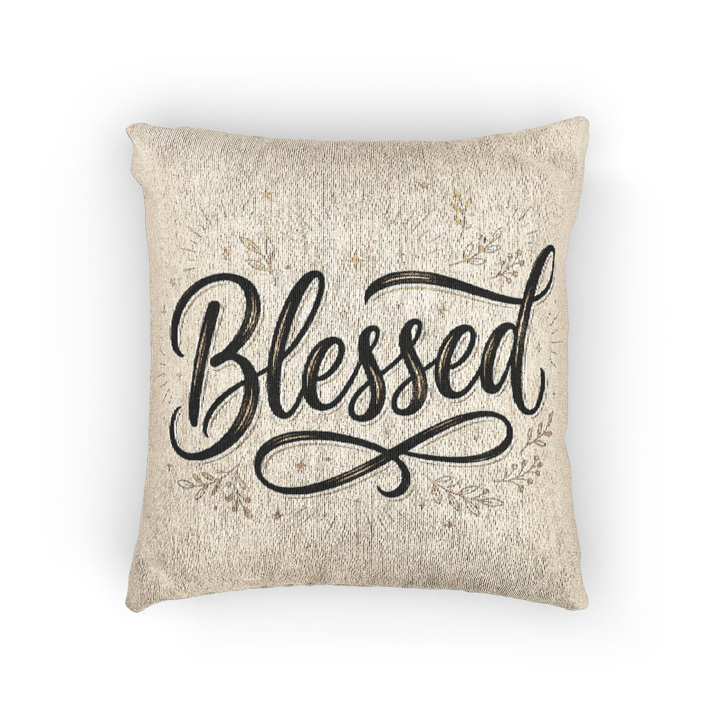 Blessed Woven Pillow