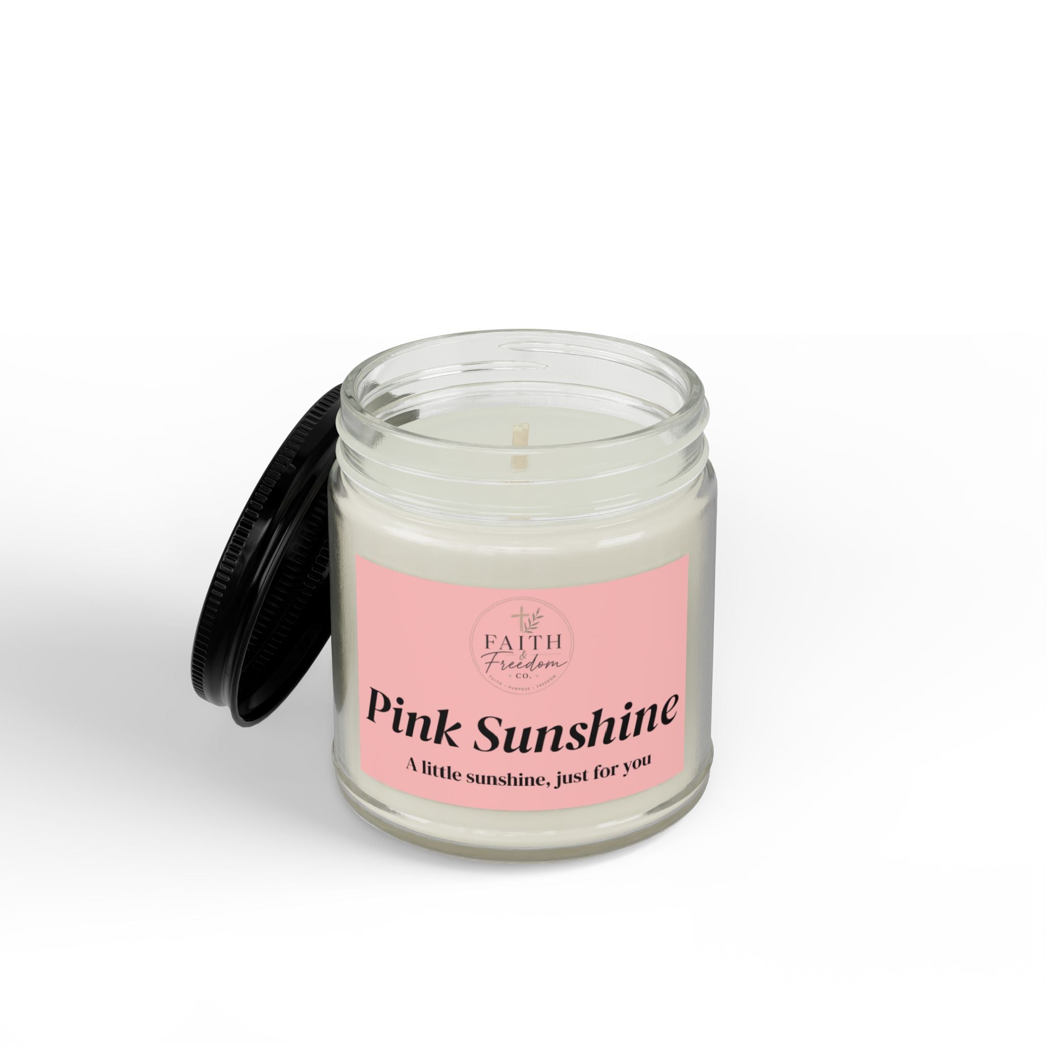 Pink Sunshine Soy Candle