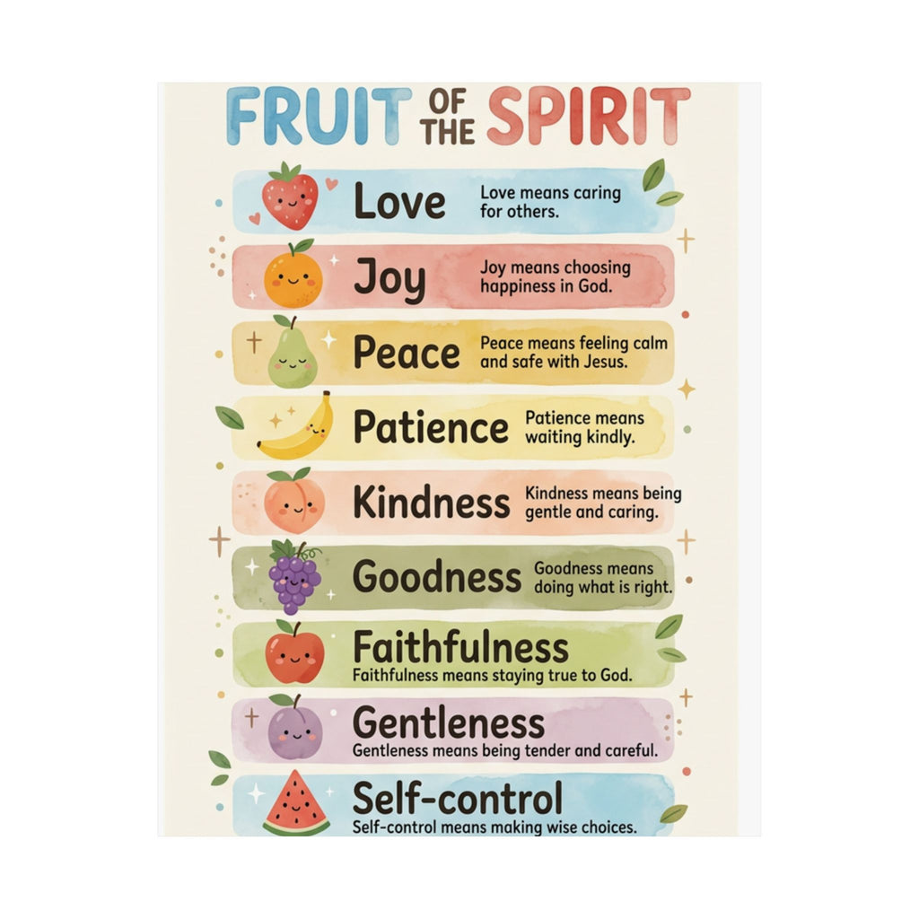 Fruit of the Spirit Poster