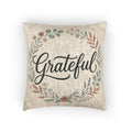 Grateful Woven Pillow