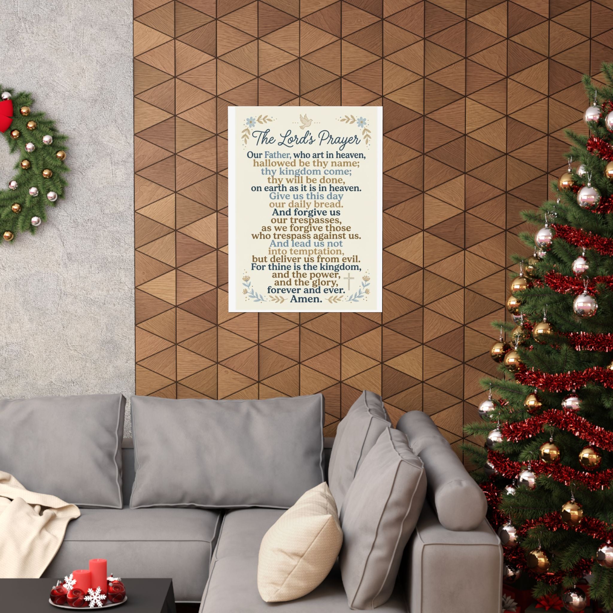 The Lord's Prayer Poster
