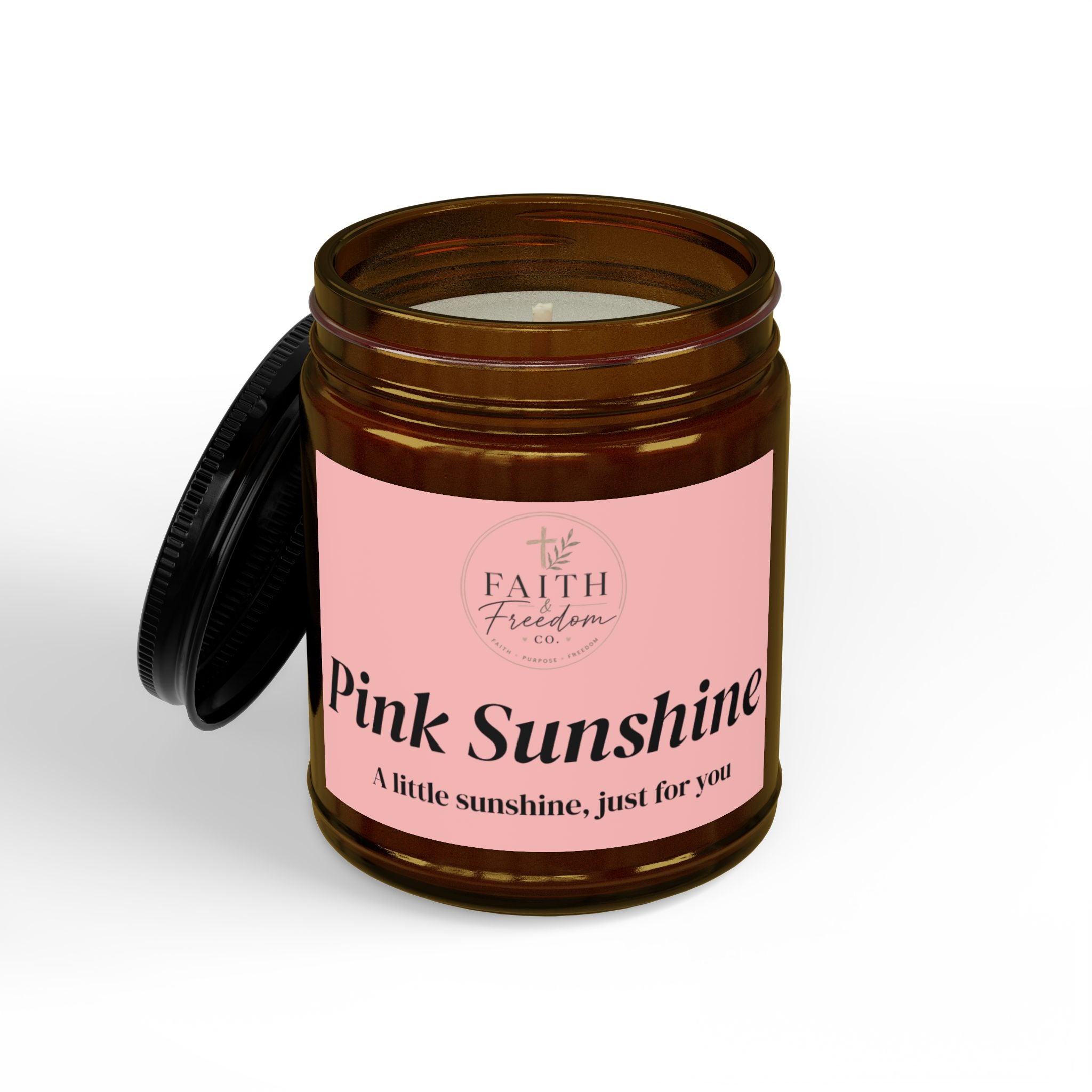 Pink Sunshine Soy Candle