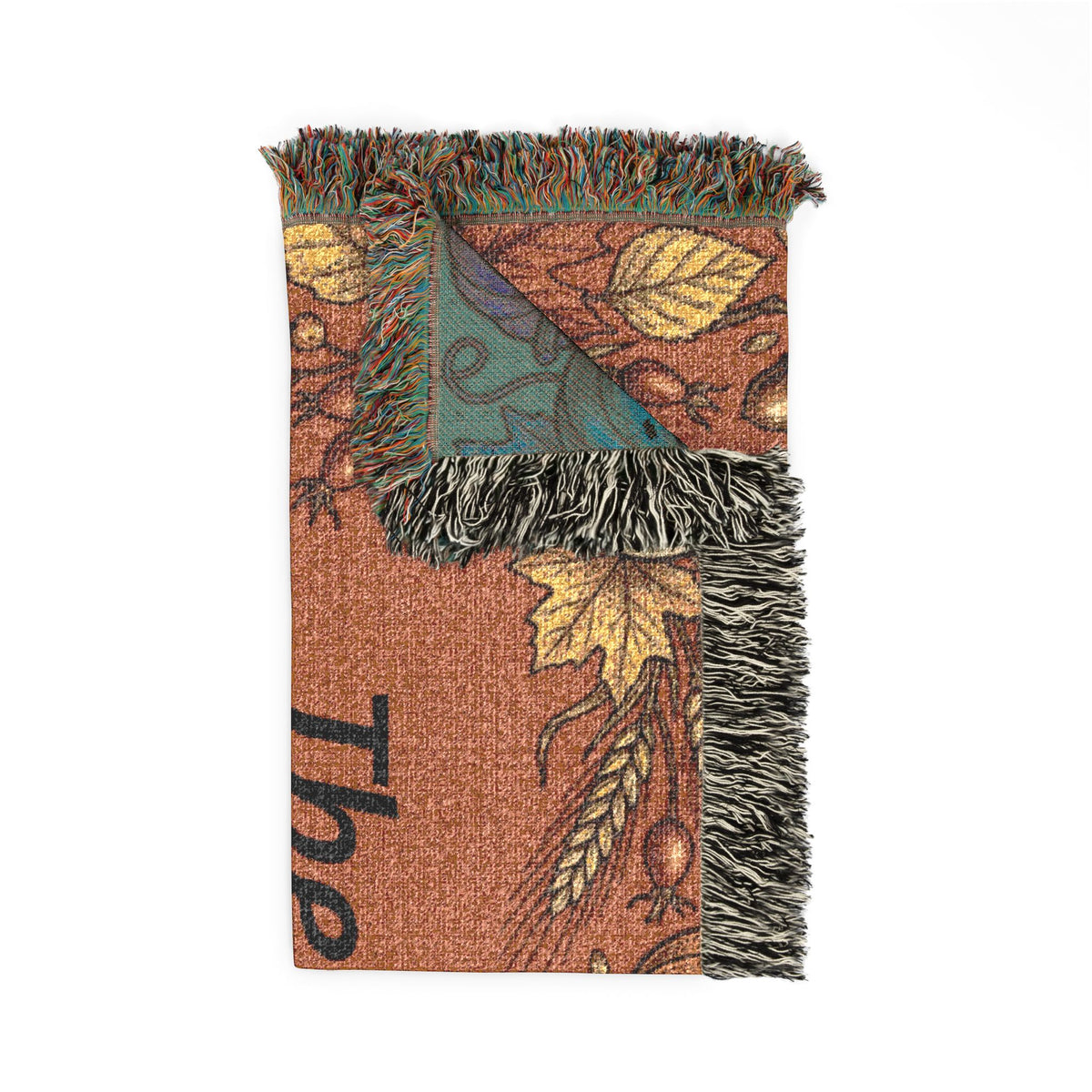 Personalizable Family Name Woven Blanket